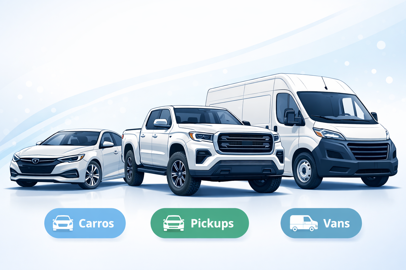 Carro, Pickup e Van